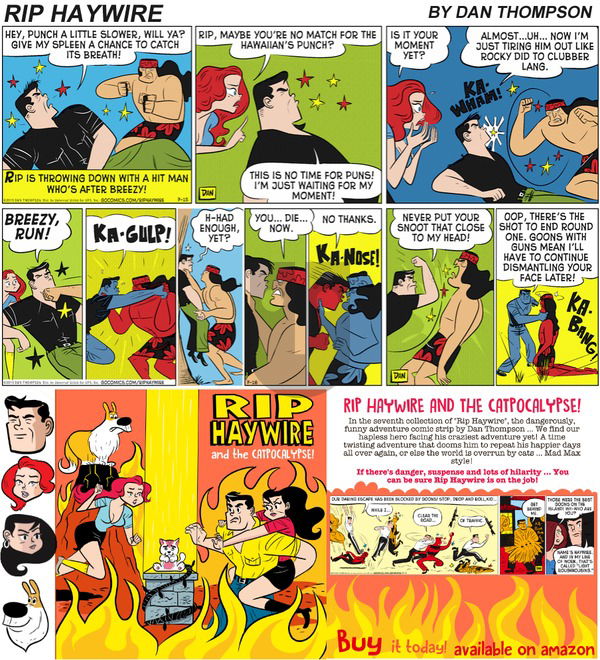 Rip Haywire on Sunday November 12, 2017 Comic Strip