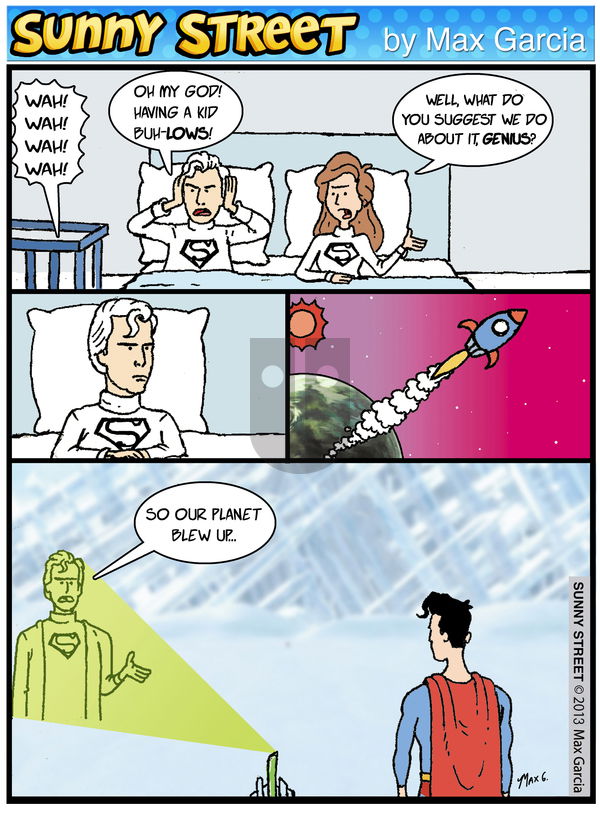 Sunny Street on Friday June 14, 2013 Comic Strip