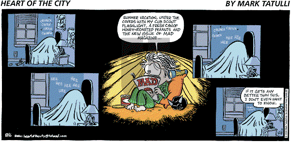 Heart of the City on Sunday August 6, 2000 Comic Strip