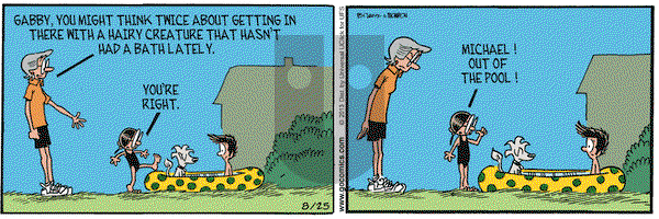 Grand Avenue on Thursday August 25, 2016 Comic Strip