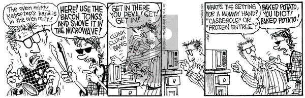 Monty on Tuesday March 9, 2004 Comic Strip