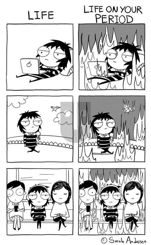 Sarah's Scribbles - Wednesday December 9, 2015 Comic Strip