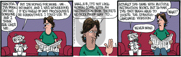 Monty on Tuesday April 13, 2010 Comic Strip