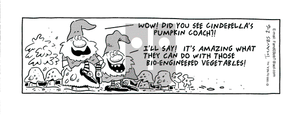 Frank and Ernest on Sunday June 16, 1996 Comic Strip