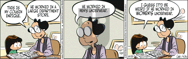 Baldo on Friday August 23, 2019 Comic Strip