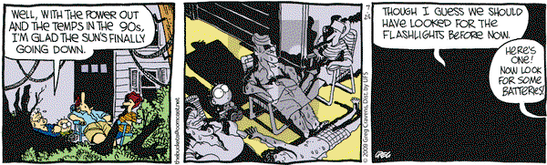 The Buckets on Saturday July 25, 2009 Comic Strip