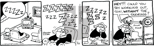 Lola on Tuesday January 15, 2002 Comic Strip