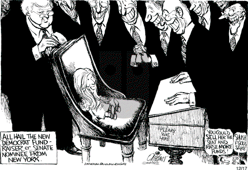 Pat Oliphant on Wednesday December 17, 2008 Comic Strip