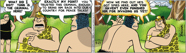 Alley Oop on Monday March 21, 2016 Comic Strip