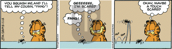 Garfield on Friday November 12, 2010 Comic Strip