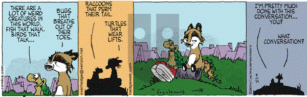 Over the Hedge on Saturday February 11, 2006 Comic Strip