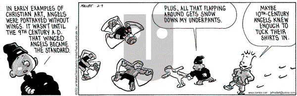 Frazz on Saturday February 9, 2002 Comic Strip
