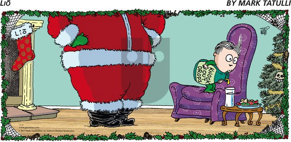 Lio on Sunday December 24, 2017 Comic Strip