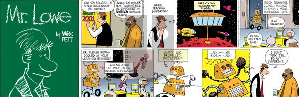 Mr. Lowe on Tuesday December 31, 2024 Comic Strip
