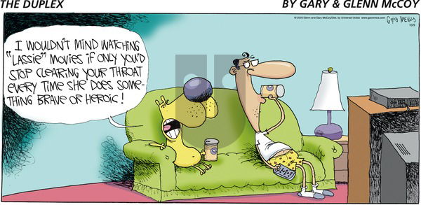 The Duplex on Sunday October 9, 2016 Comic Strip
