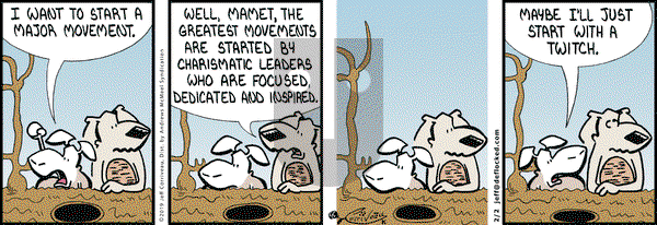 DeFlocked on Saturday February 2, 2019 Comic Strip