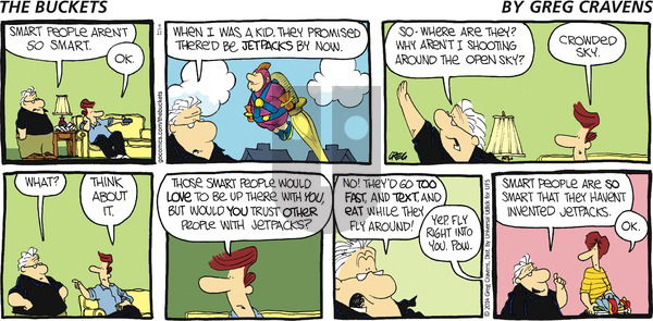 The Buckets on Sunday September 21, 2014 Comic Strip