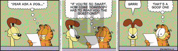 Garfield on Wednesday June 12, 2019 Comic Strip