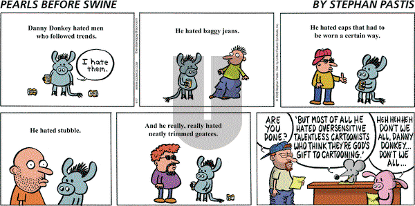 Pearls Before Swine on Sunday August 17, 2008 Comic Strip