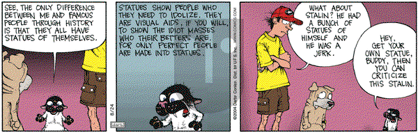Get Fuzzy on Tuesday August 24, 2004 Comic Strip