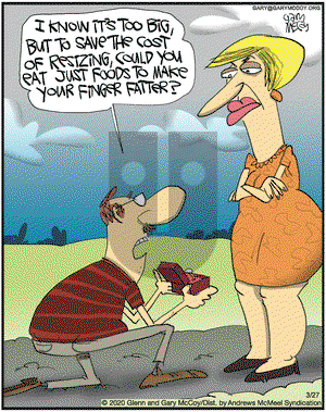 The Flying McCoys on Friday March 27, 2020 Comic Strip