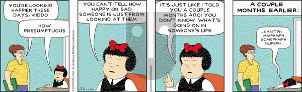 Nancy on Tuesday February 18, 2020 Comic Strip