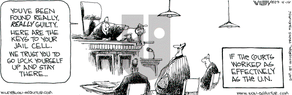 Non Sequitur on Wednesday April 16, 2003 Comic Strip