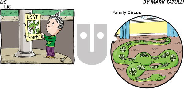 Lio on Sunday October 8, 2017 Comic Strip