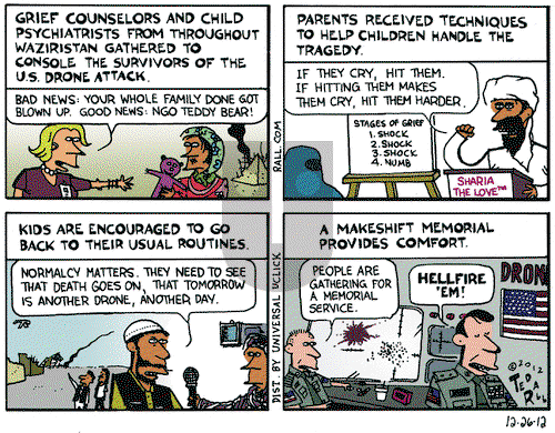 Ted Rall on Wednesday December 26, 2012 Comic Strip