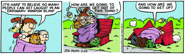 Garfield on Friday May 23, 1986 Comic Strip
