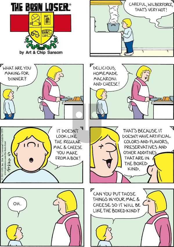 The Born Loser on Sunday June 9, 2013 Comic Strip