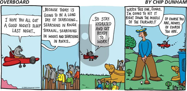 Overboard on Sunday September 20, 2015 Comic Strip