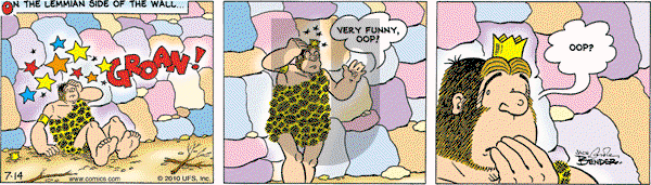 Alley Oop on Wednesday July 14, 2010 Comic Strip
