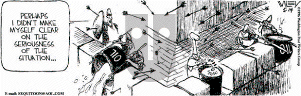 Non Sequitur - Tuesday May 14, 1996 Comic Strip