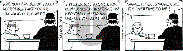 The Born Loser on Tuesday April 18, 2006 Comic Strip