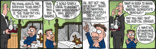 Monty on Thursday May 14, 2020 Comic Strip