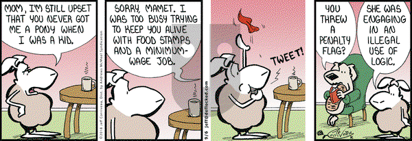 DeFlocked on Thursday September 6, 2018 Comic Strip