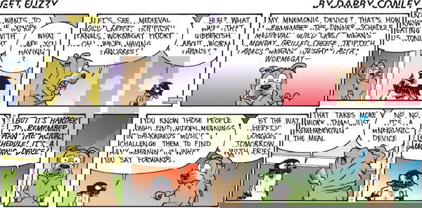 Get Fuzzy - Sunday August 28, 2011 Comic Strip