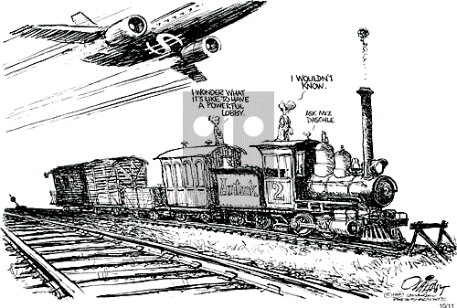 Pat Oliphant on Thursday October 11, 2001 Comic Strip