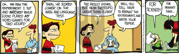The Buckets on Wednesday January 29, 2014 Comic Strip