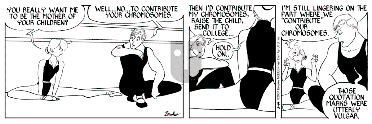 9 Chickweed Lane - Wednesday March 14, 2007 Comic Strip