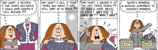 Cathy Classics on Wednesday June 22, 2011 Comic Strip
