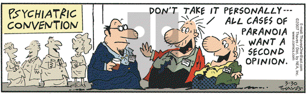 Frank and Ernest on Friday March 30, 2007 Comic Strip