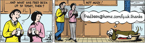 Fred Basset - Wednesday January 23, 2019 Comic Strip
