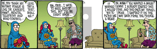 Monty on Friday January 19, 2018 Comic Strip