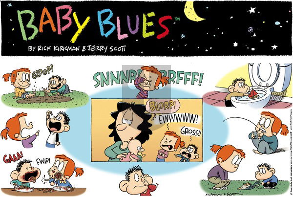 Baby Blues on Sunday January 11, 2004 Comic Strip