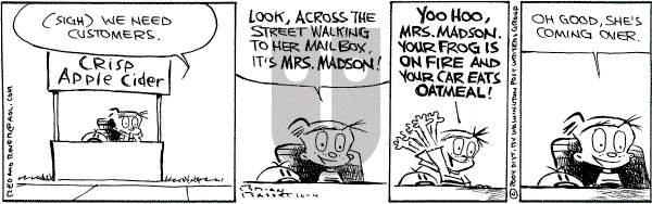 Red and Rover on Monday October 4, 2004 Comic Strip