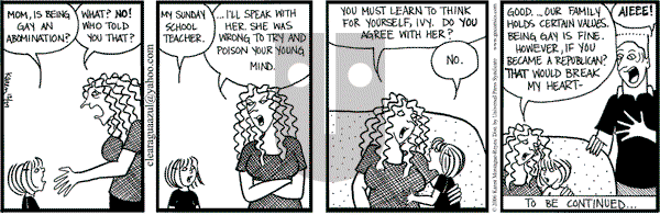 Clear Blue Water on Wednesday December 27, 2006 Comic Strip