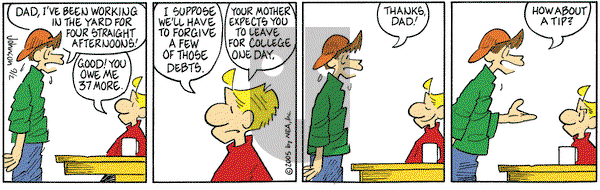 Arlo and Janis on Friday September 2, 2005 Comic Strip