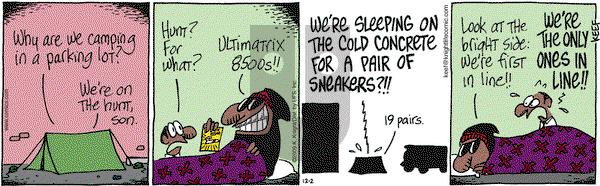 The Knight Life on Wednesday December 2, 2009 Comic Strip